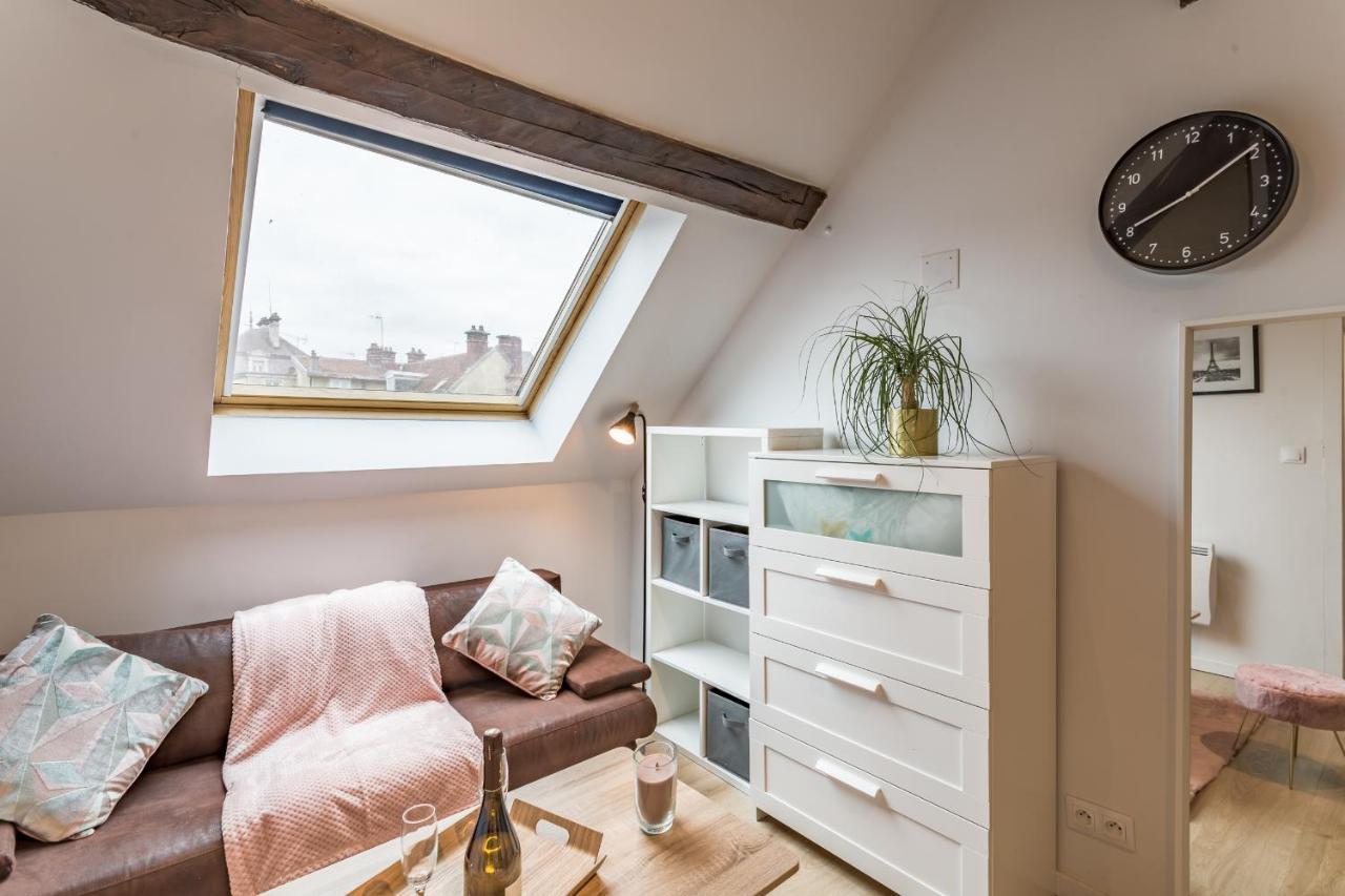 Studio Olympe - Cosy Et Charmant - Hypercentre Appartement Troyes Buitenkant foto